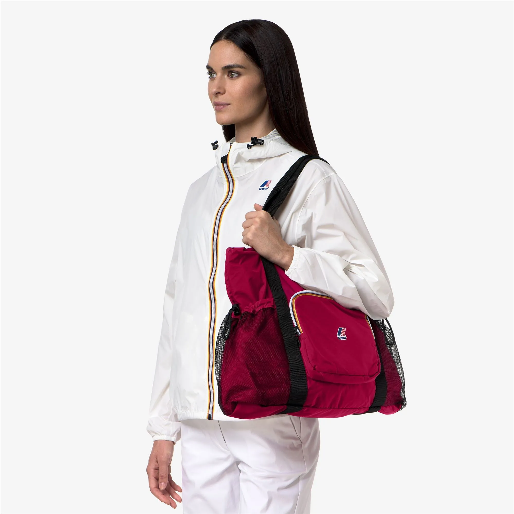 LE VRAI 4.0 JEA - Bags - Tote Bag - Unisex - Red Cerise sold by K-Way product image thumbnail 5