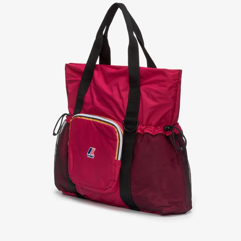 LE VRAI 4.0 JEA - Bags - Tote Bag - Unisex - Red Cerise made by K-Way