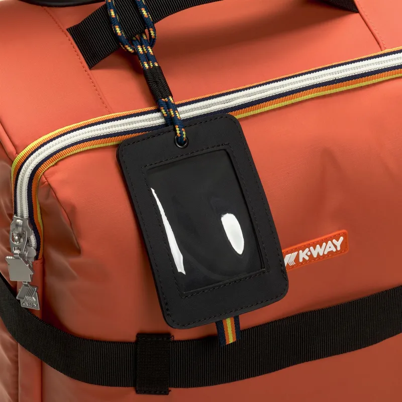 BLOSSAC S - Luggage Bags - Trolley - Unisex - Orange Brownish-Black Pure made by K-Way