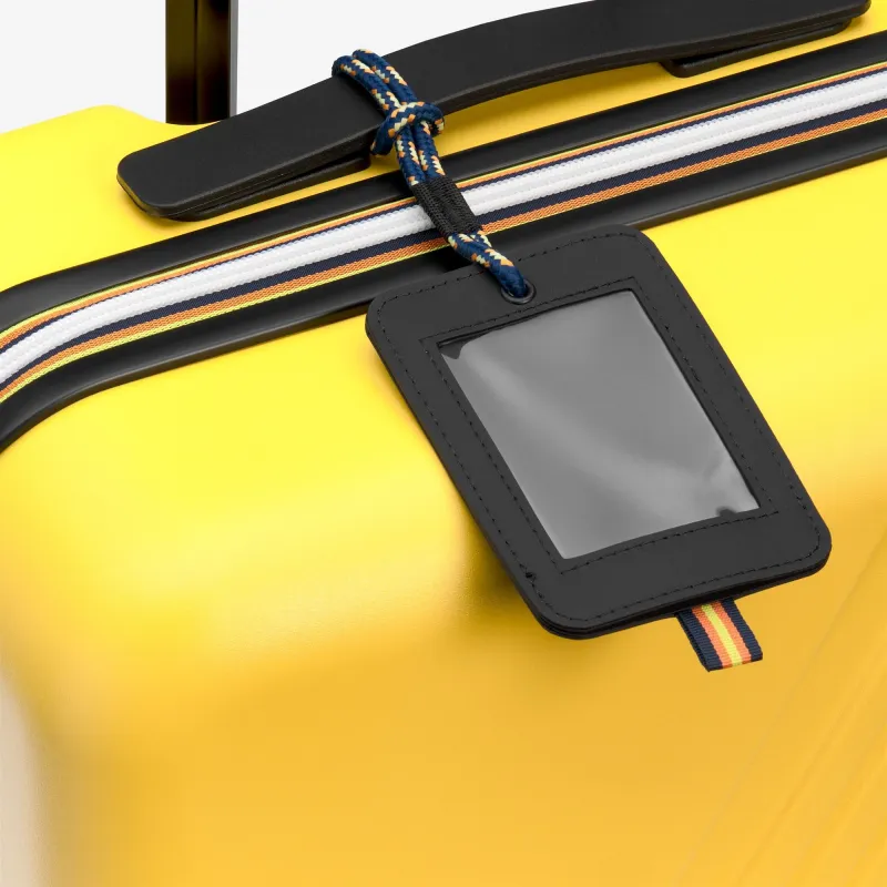 EUDOXIE LOGO - Luggage Bags - Trolley - Unisex - Yellow Dk made by K-Way
