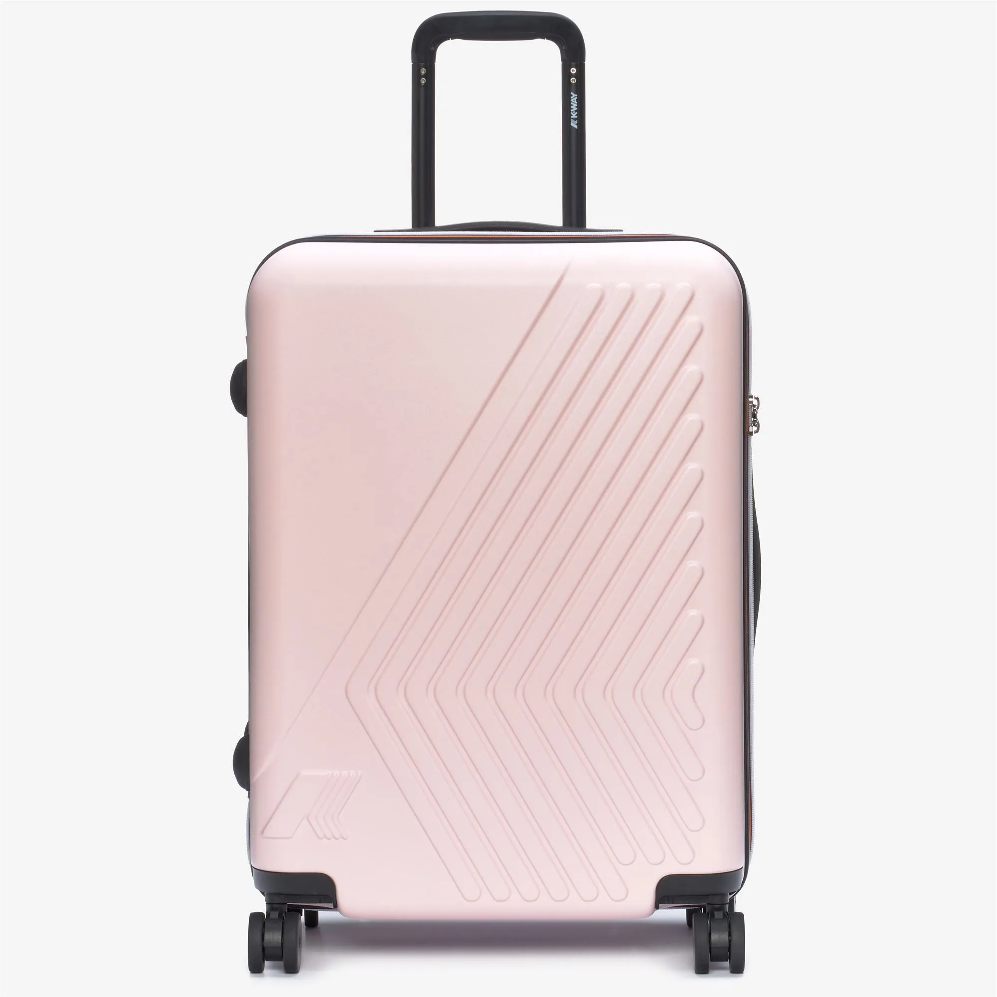 EUDOXIEUR LOGO - Luggage Bags - Trolley - Unisex - Pink Sallow sold by K-Way