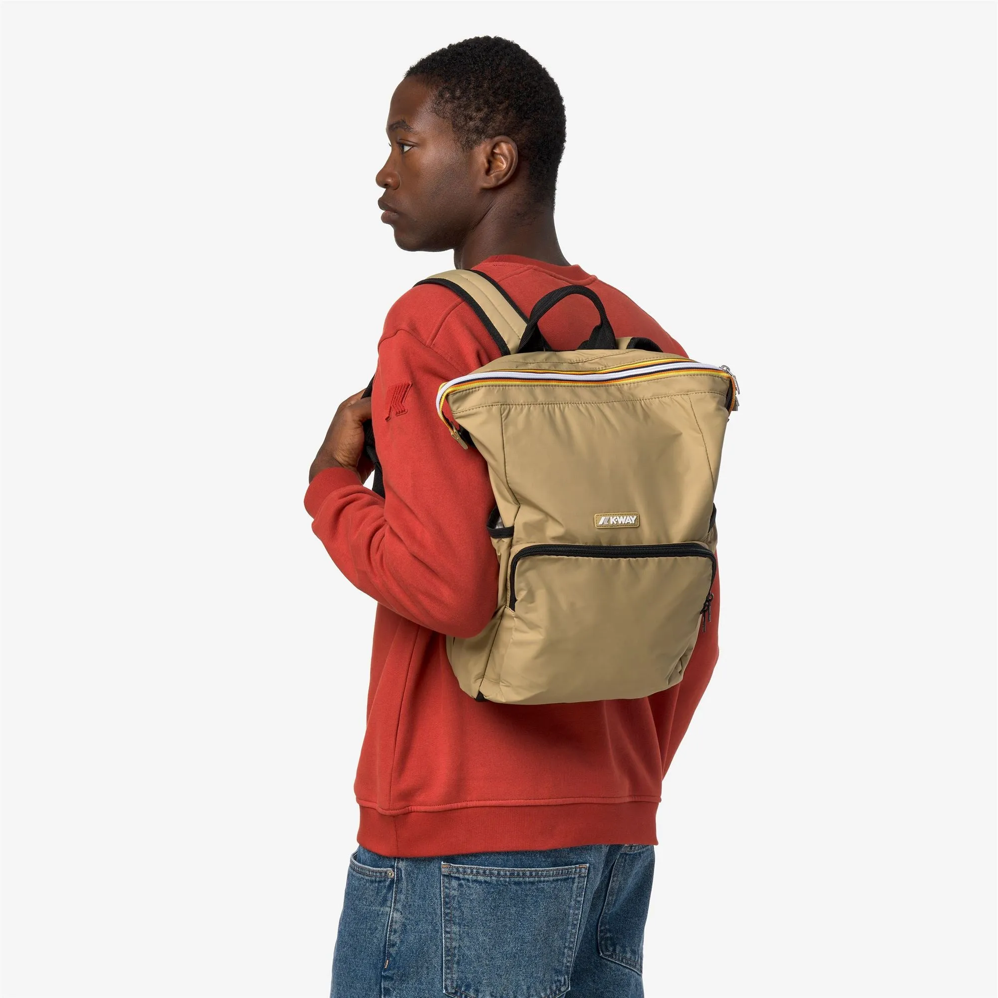 MAIZY - Bags - Backpack - Unisex - Beige Khaki sold by K-Way product image thumbnail 3