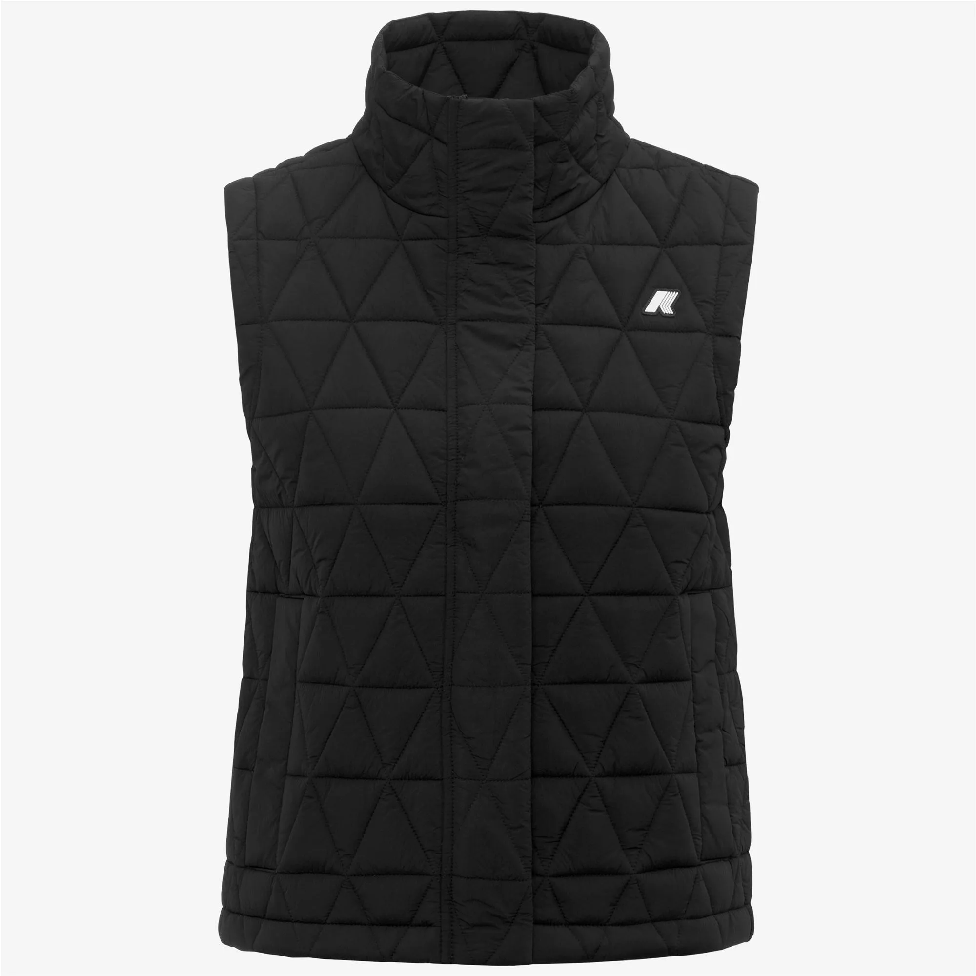 SATINE DIAMOND QUILTED WARM - Jackets - Vest - Woman - Black Pure-Black Pure sold by K-Way product image thumbnail 5