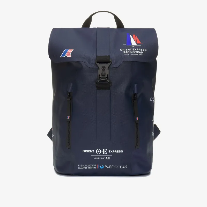 HYERES ORIENT EXPRESS TEAM AC - Bags - Backpack - Unisex - Blue Dress made by K-Way