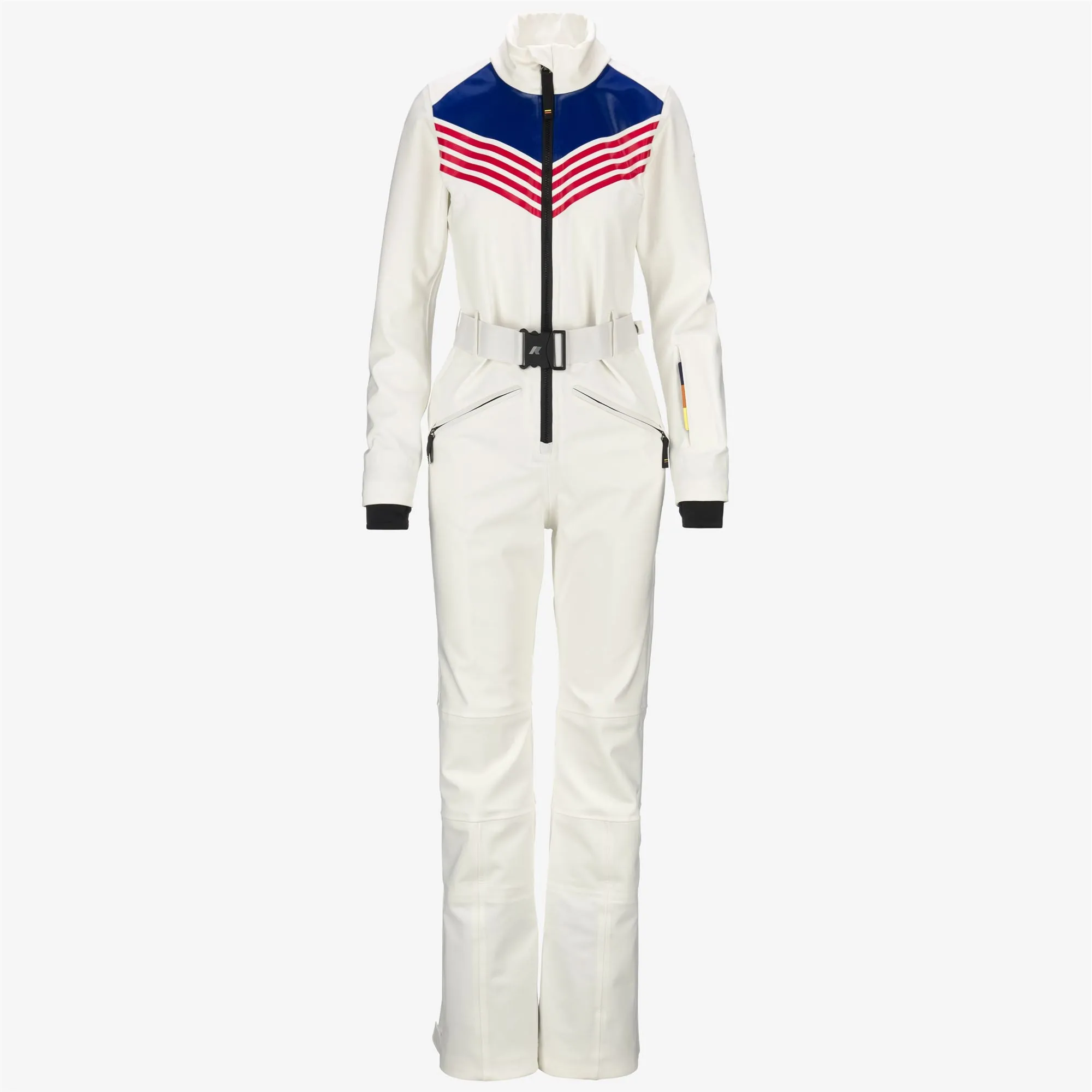 LECHERE ICONIC LOGO - Sport Suits - Coverall Suit - Woman - White G-Red-Blue R sold by K-Way product image thumbnail 5