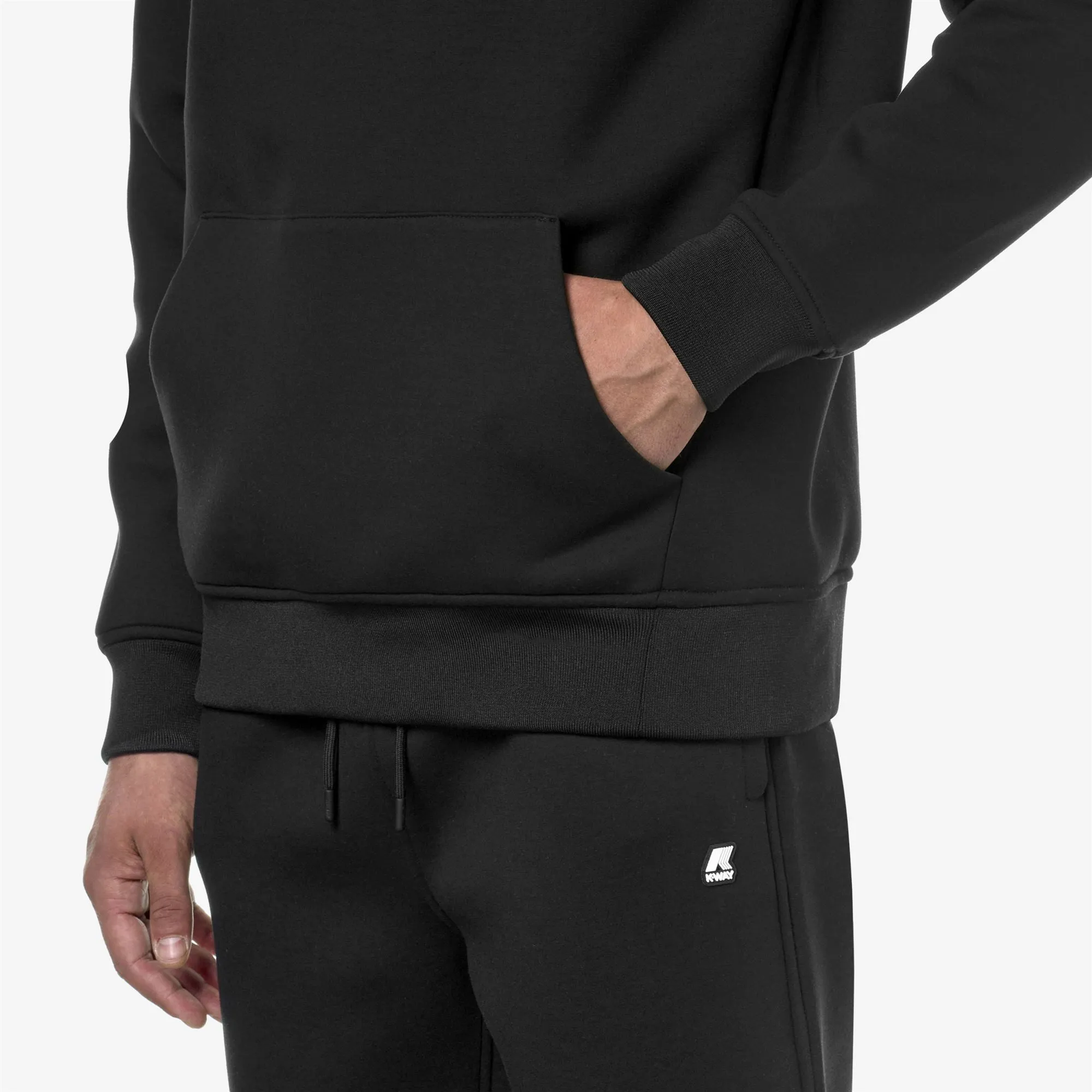 BERNIE SPACER - Fleece - Pull Over - Man - Black Pure sold by K-Way product image thumbnail 4