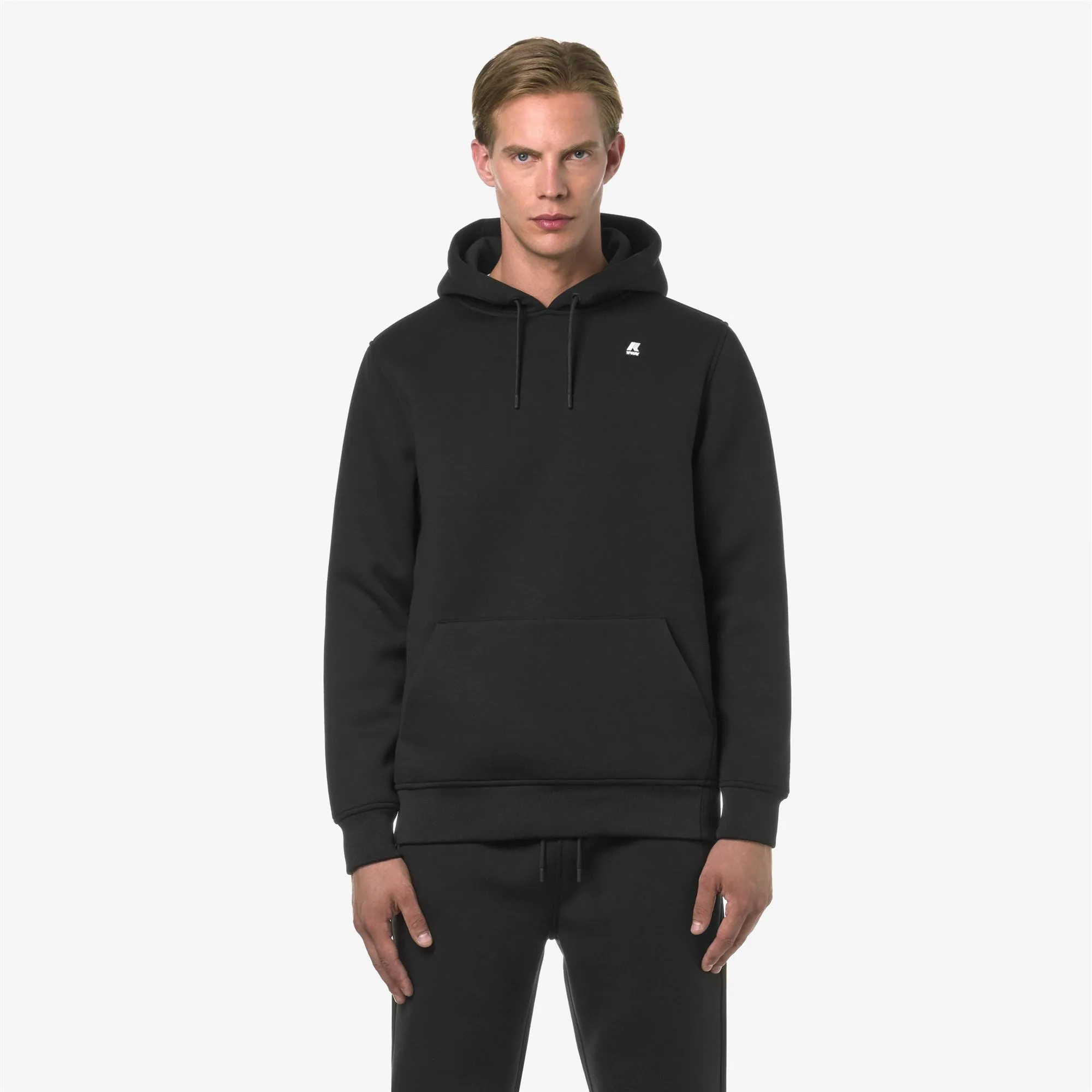 BERNIE SPACER - Fleece - Pull Over - Man - Black Pure sold by K-Way