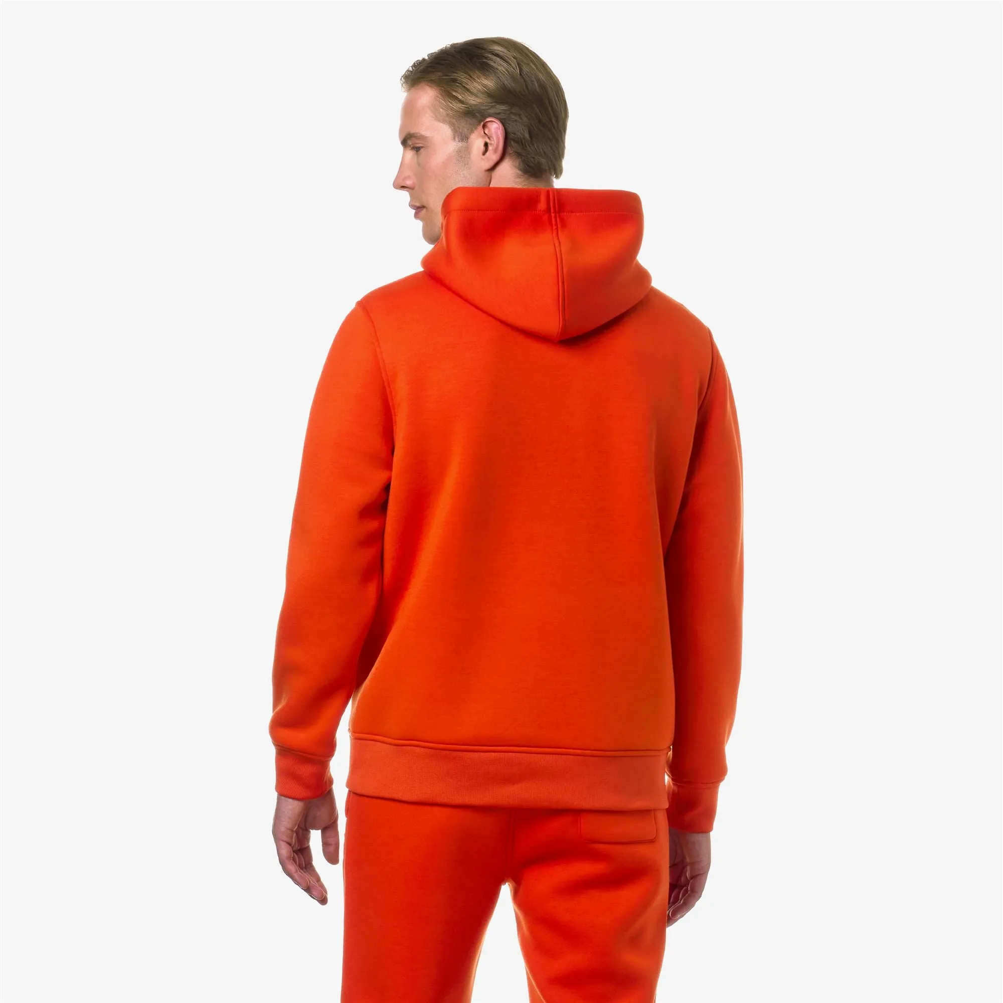 BERNIE SPACER - Fleece - Pull Over - Man - Orange Pumpkin sold by K-Way product image thumbnail 3
