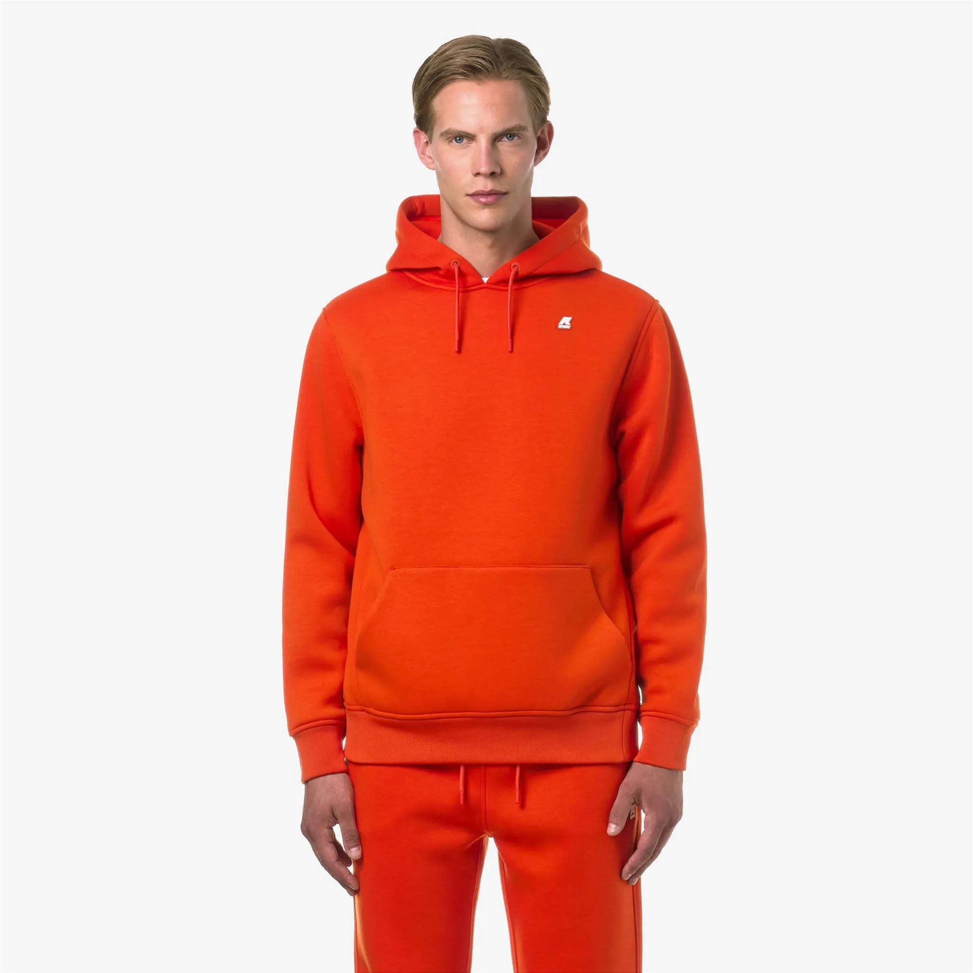 BERNIE SPACER - Fleece - Pull Over - Man - Orange Pumpkin sold by K-Way