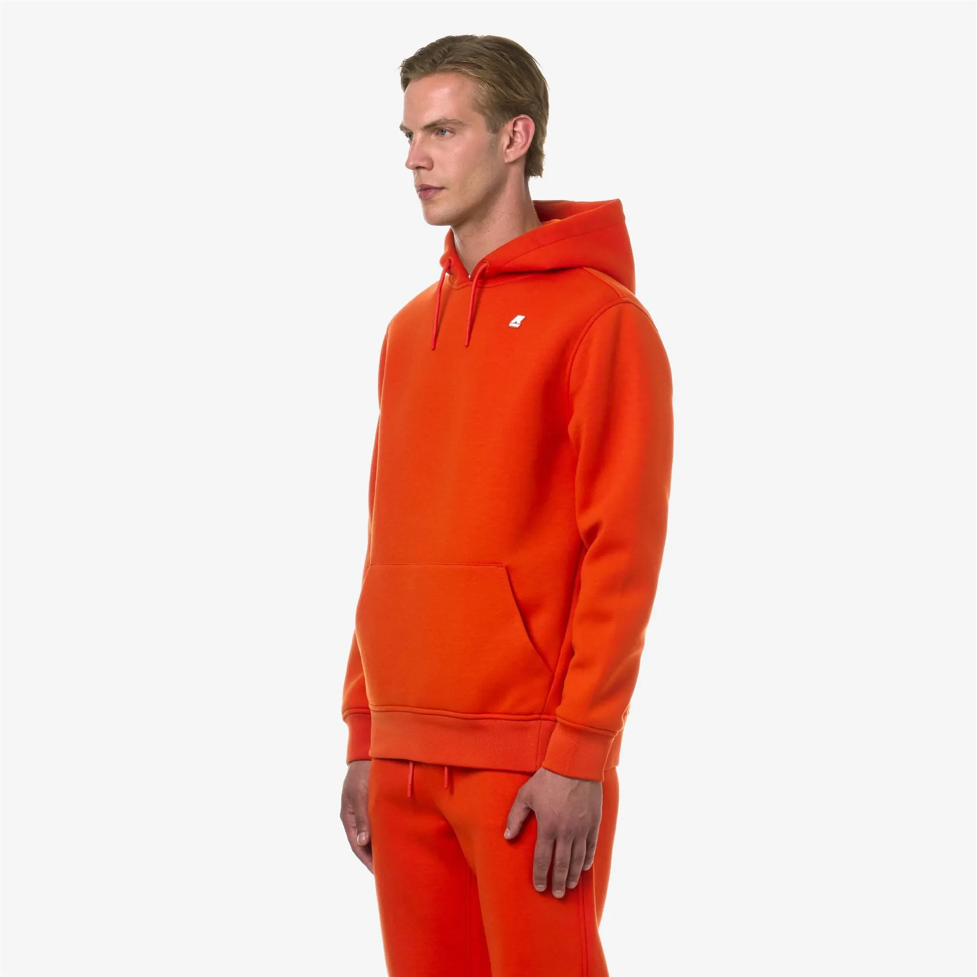 BERNIE SPACER - Fleece - Pull Over - Man - Orange Pumpkin sold by K-Way product image thumbnail 2