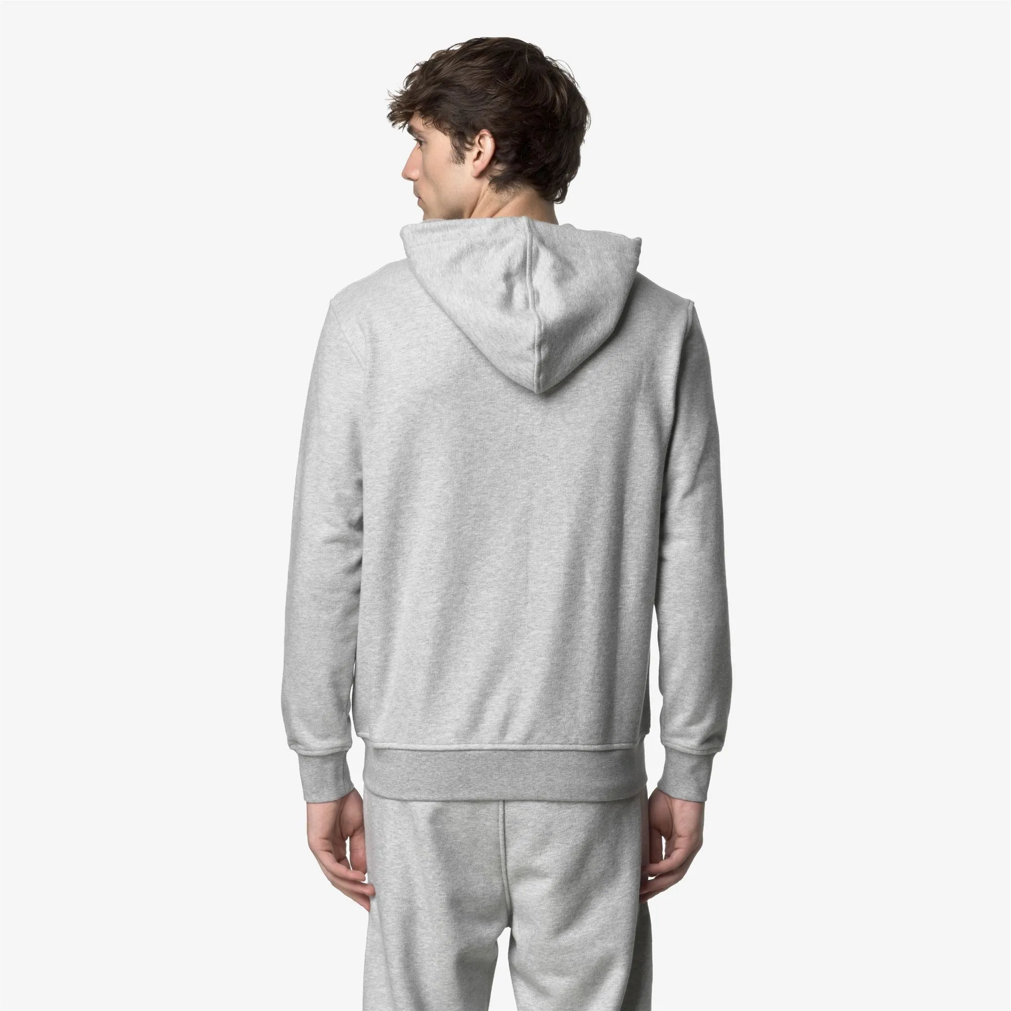 ANTHONY HEAVY FLEECE - Fleece - Jacket - Man - GREY MEL sold by K-Way product image thumbnail 3