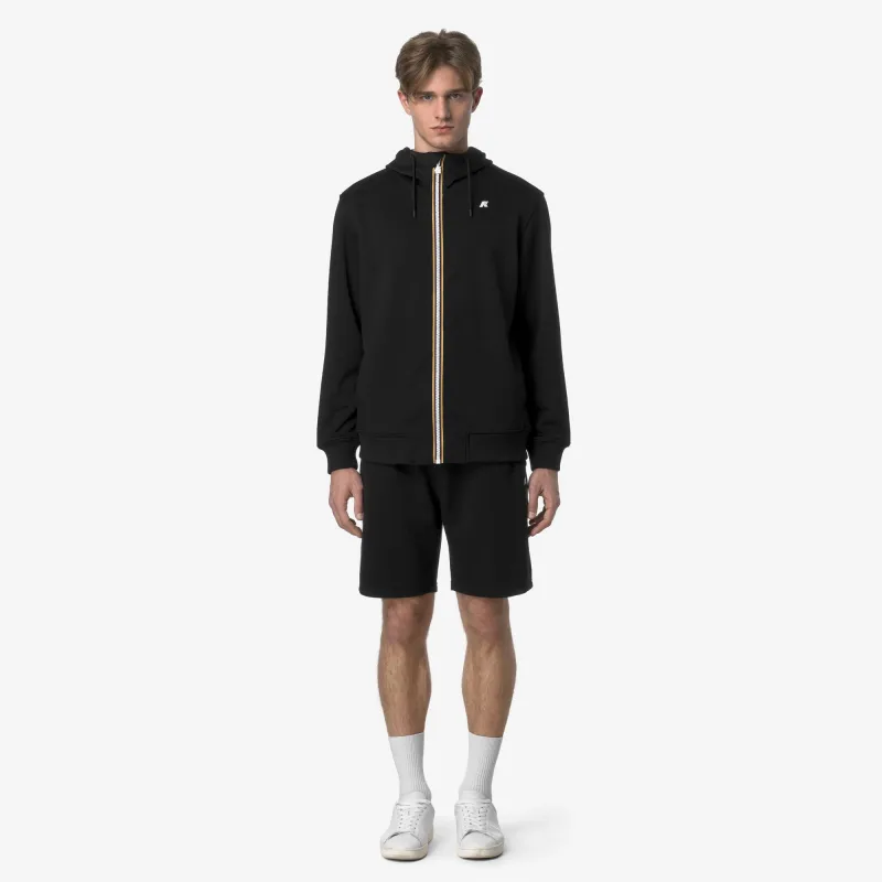 THEOTIME LIGHT SPACER - Shorts - Sport Shorts - Man - Black Pure made by K-Way