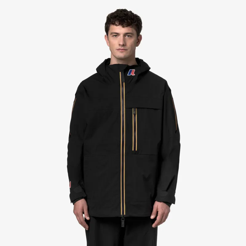 OLLIE 3L SCOTTY JAMES - Jackets - Mid - Man - Black Pure made by K-Way