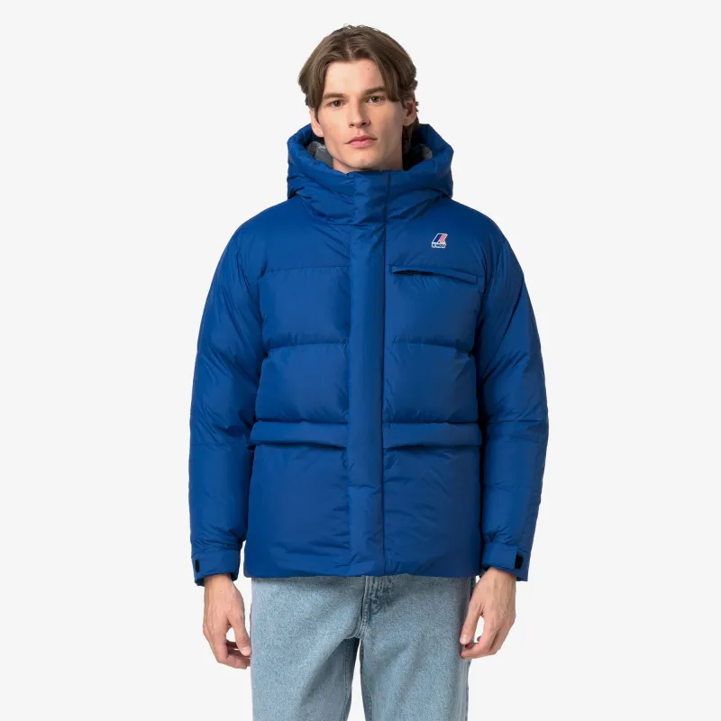 LE VRAI 4.0 AURELE HEAVY WARM - Jackets - Mid - Unisex - Blue Royal Marine made by K-Way