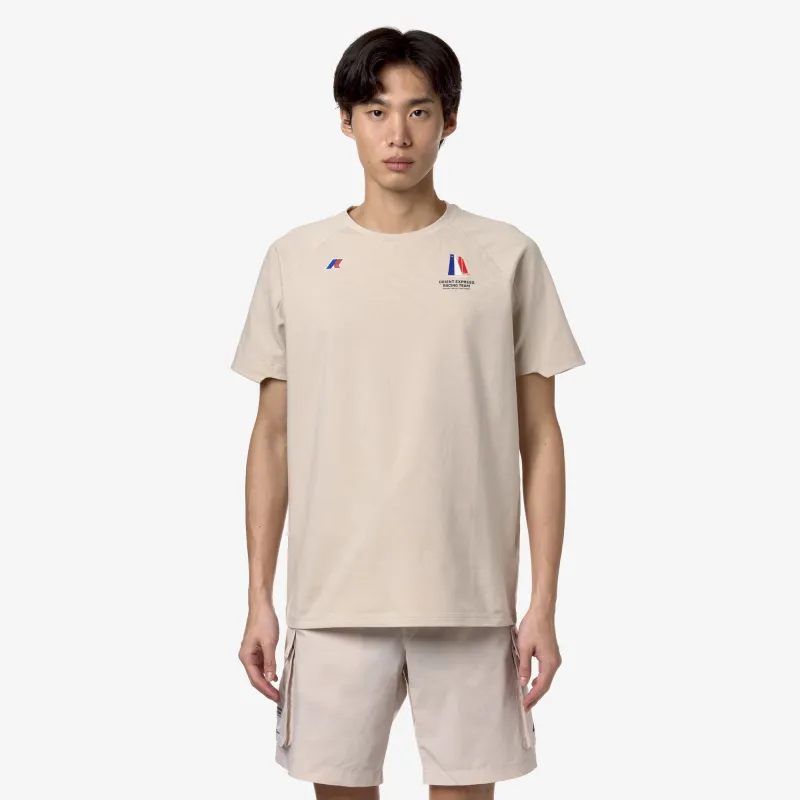 PAROT ORIENT EXPRESS AC - T-Shirts & Top - T-Shirt - Unisex - Grey Vapor made by K-Way