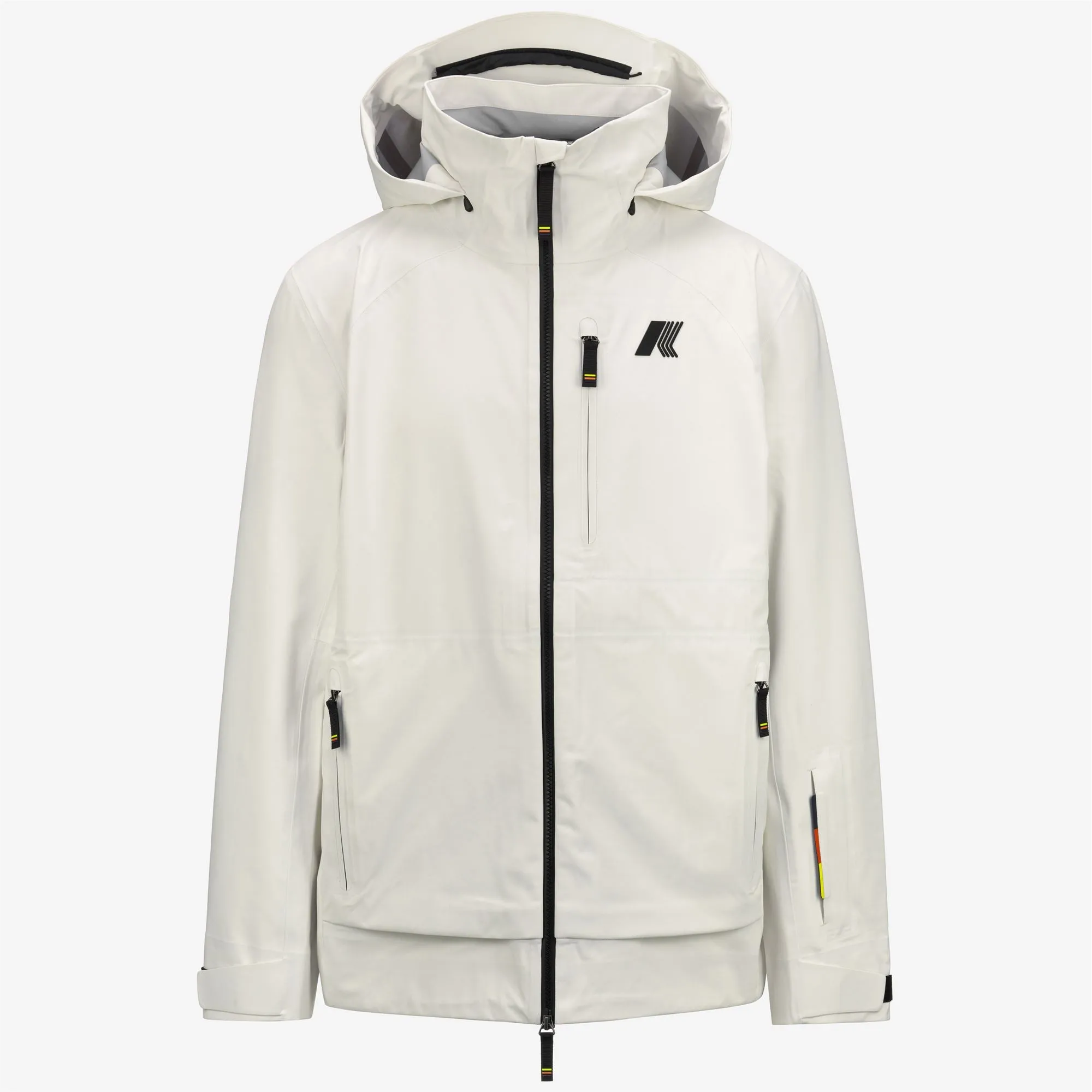 BOZEL 3 LAYERS-SHELL JACKET - Jackets - Mid - Man - White Gardenia sold by K-Way product image thumbnail 5