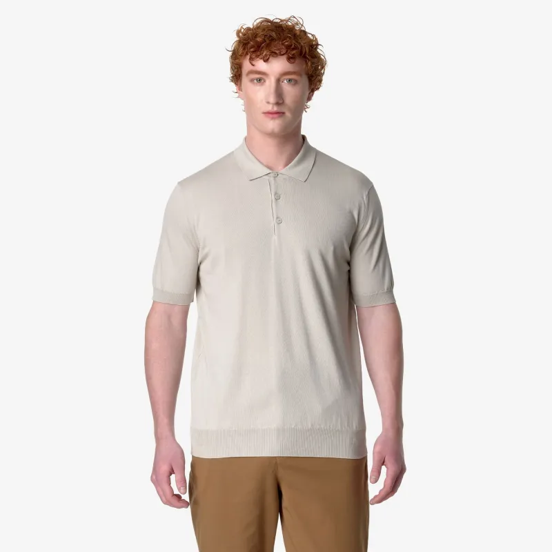 PLEYNE - Knitwear - Polo - Man - BEIGE LT made by K-Way