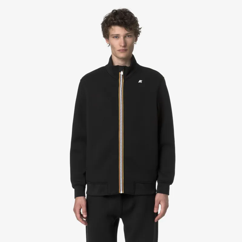 FINN SPACER - Fleece - Jacket - Man - Black Pure-Black Pure made by K-Way