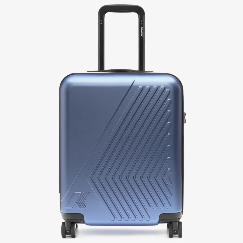 EUDOXIE LOGO - Luggage Bags - Trolley - Unisex - Blue Wild made by K-Way