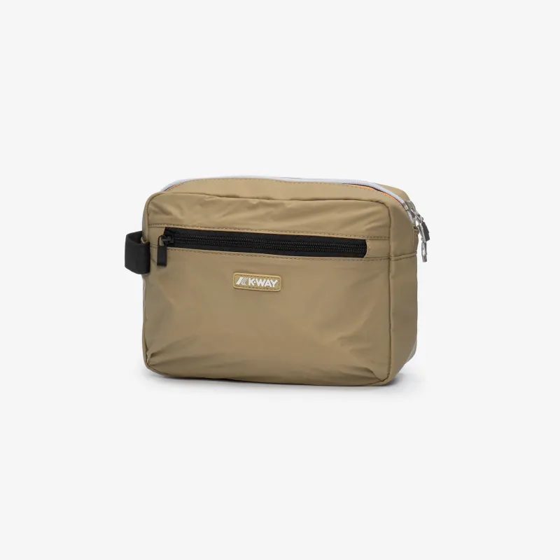 DEMU - Small Accessories - Beauty Case - Unisex - Beige Khaki made by K-Way