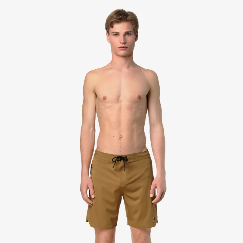 HAXLEY BEACH LF - Bathing Suits - Swimming Trunks - Man - Brown Bistre made by K-Way