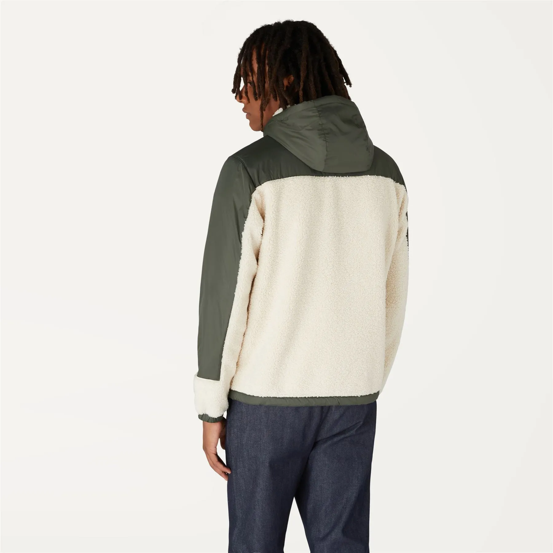 LE VRAI 3.0 NEIGE ORSETTO - Ecru-Green Blackish sold by K-Way product image thumbnail 5