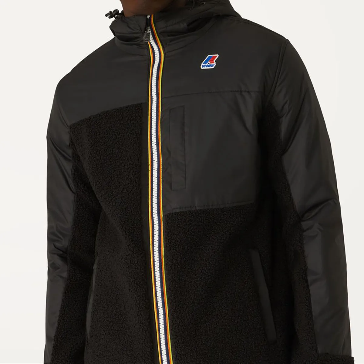 LE VRAI 3.0 NEIGE ORSETTO - Fleece - Jacket - Unisex - Black Pure sold by K-Way product image thumbnail 2