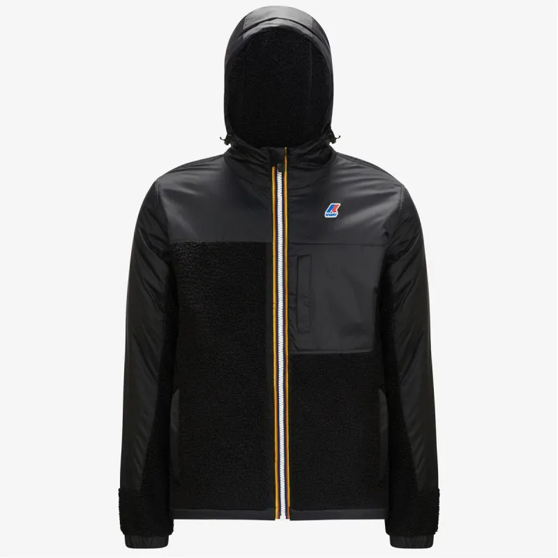 LE VRAI 3.0 NEIGE ORSETTO - Fleece - Jacket - Unisex - Black Pure sold by K-Way