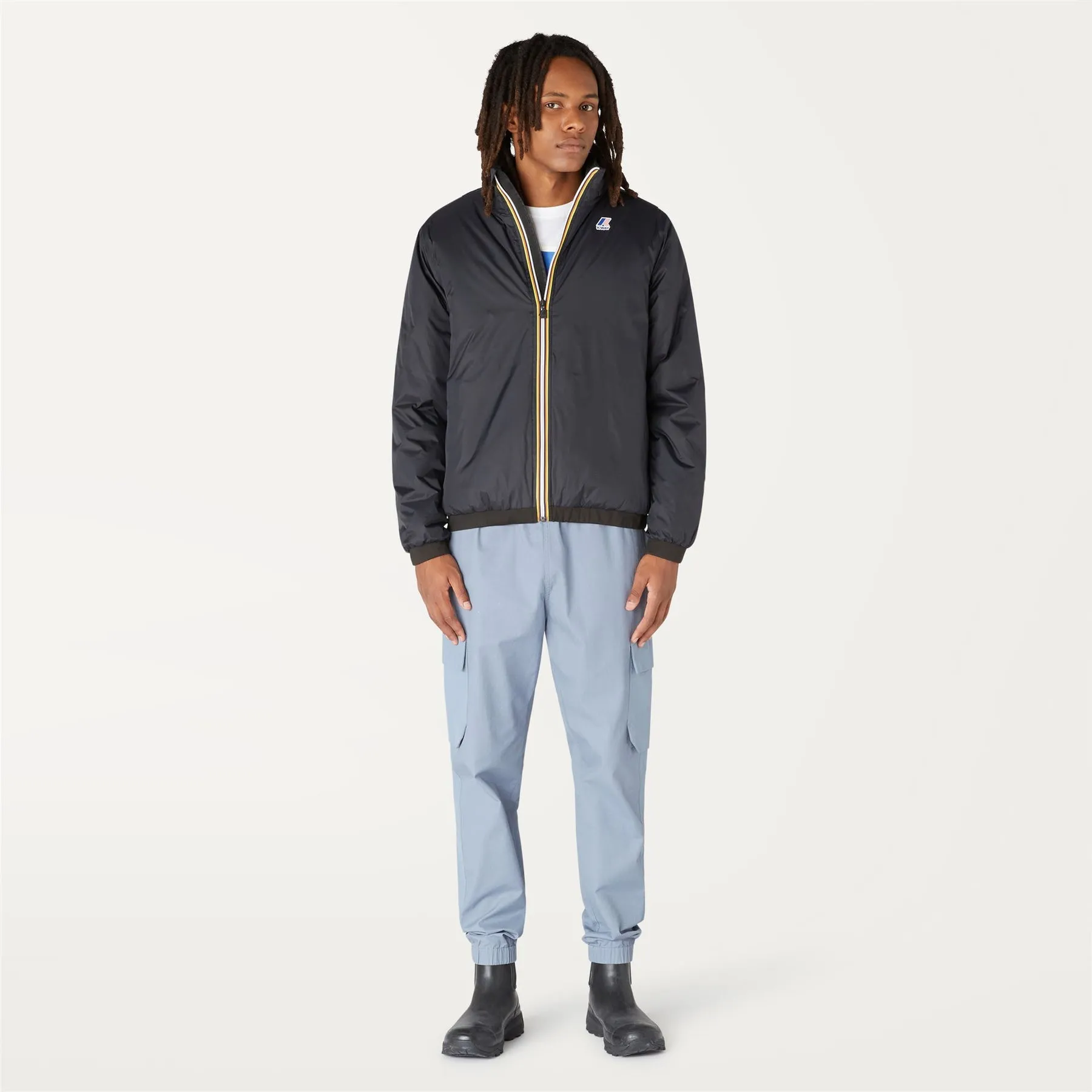 LE VRAI 3.0 SAM ORSETTO - Jackets - Mid - Unisex - Black Pure sold by K-Way product image thumbnail 3