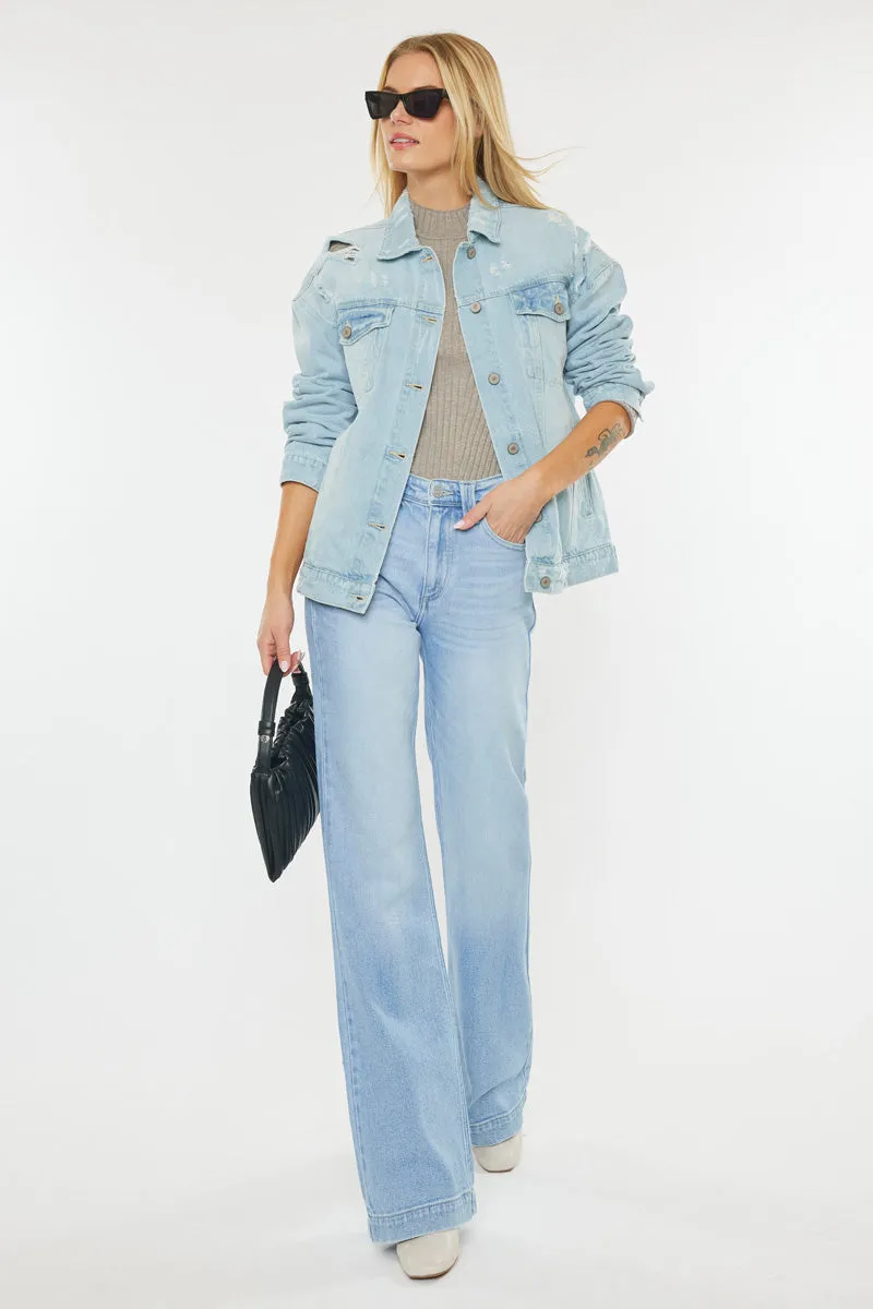 Juliany High Rise Holly Flare Jeans sold by Kan Can product image thumbnail 3