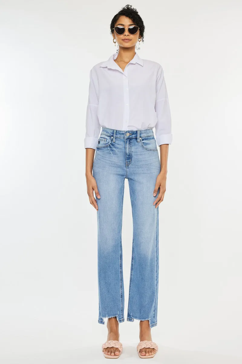 Breanne Essentials High Rise Straight Jeans sold by Kan Can product image thumbnail 3