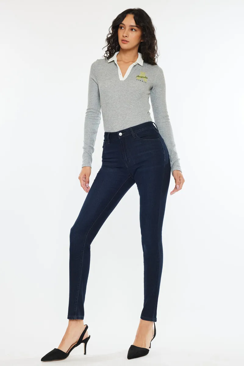 Addison Essentials High Rise Super Skinny Jeans sold by Kan Can product image thumbnail 5