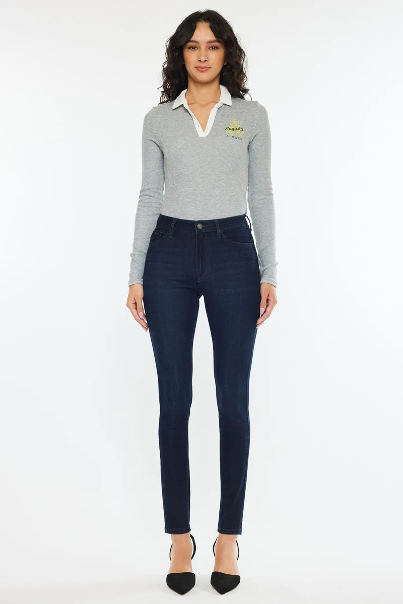 Addison Essentials High Rise Super Skinny Jeans sold by Kan Can product image thumbnail 3