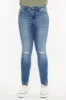 Sharon Mid Rise Super Skinny Jeans (Plus Size) sold by Kan Can