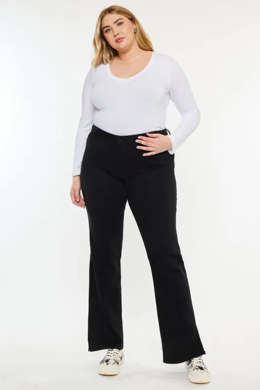 Erin Mid Rise Bootcut Jeans (Plus Size) sold by Kan Can
