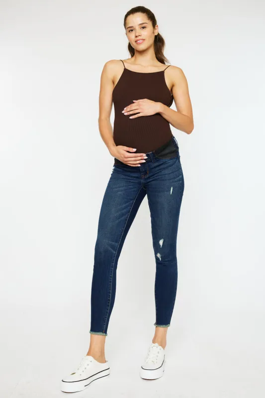 Annie Maternity Super Skinny Jeans sold by Kan Can