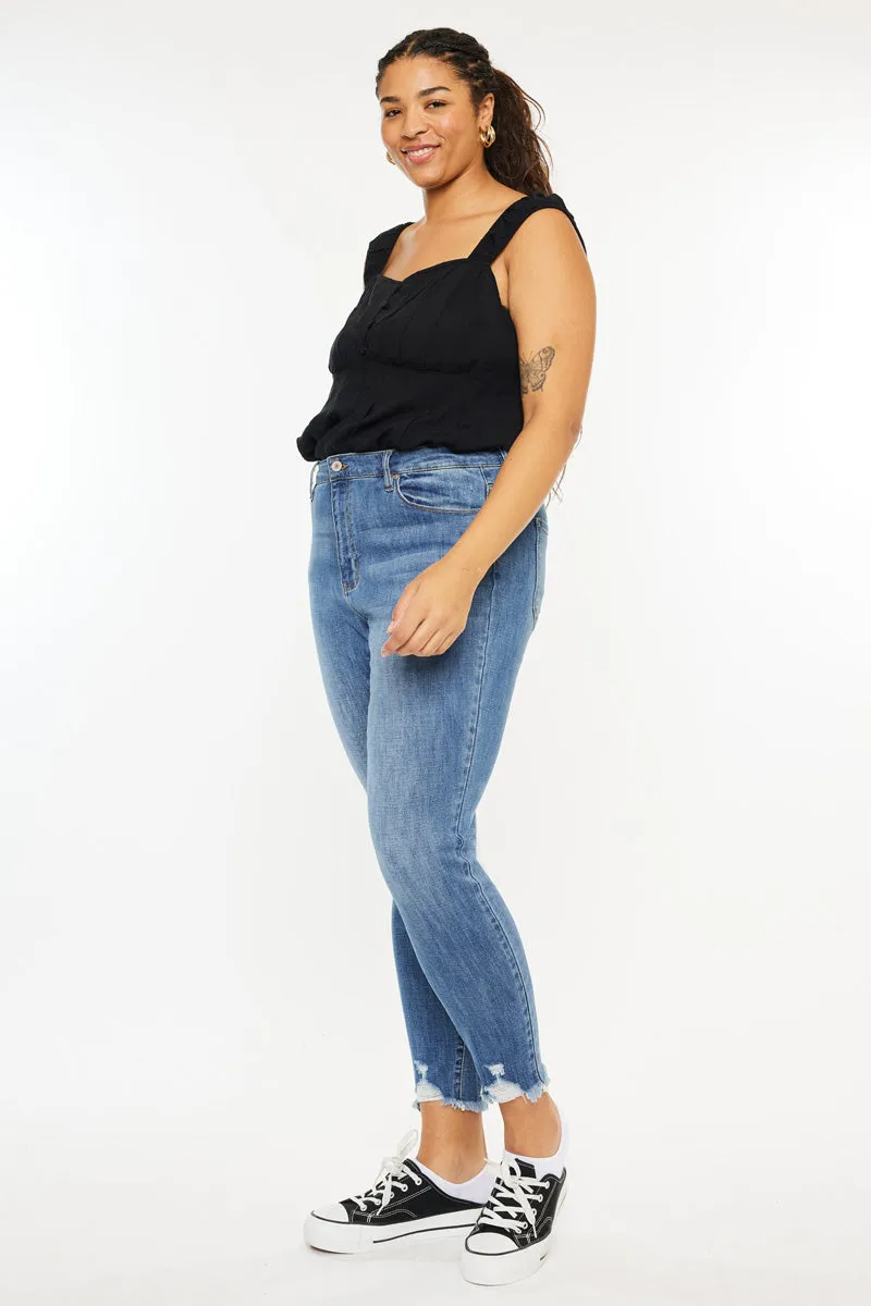 Lana High Rise Ankle Skinny (Plus Size) sold by Kan Can product image thumbnail 5
