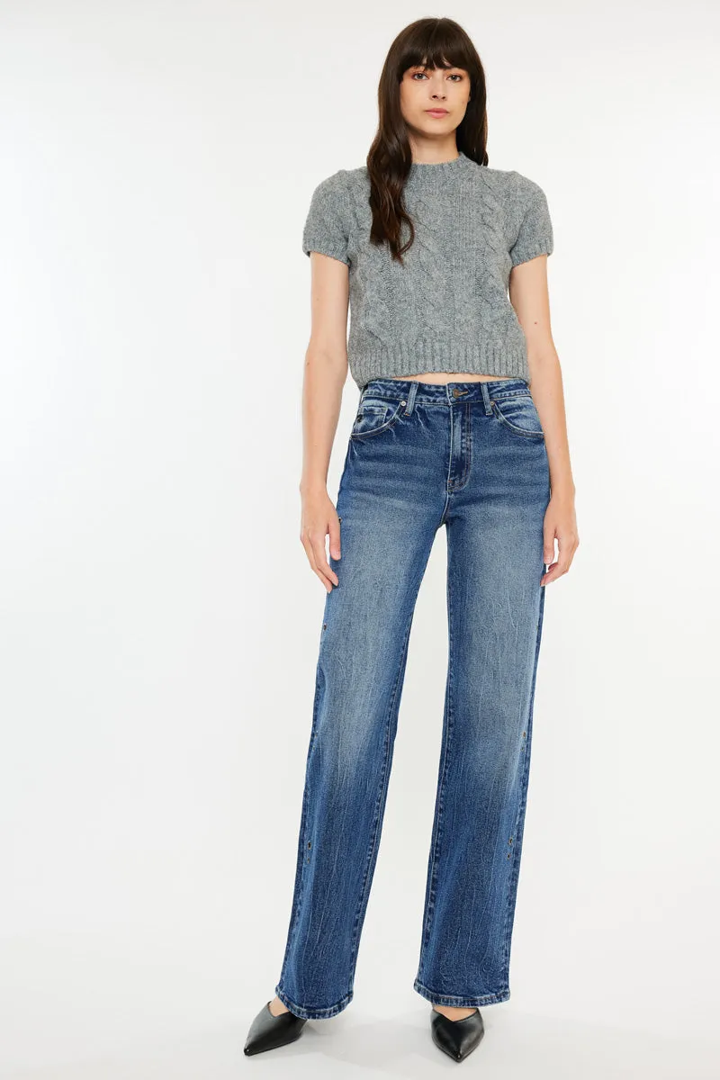 Hailey High Rise 90's Flare sold by Kan Can product image thumbnail 3