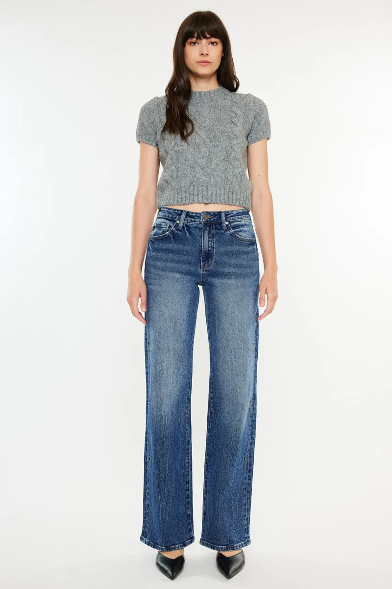 Hailey High Rise 90's Flare sold by Kan Can product image thumbnail 4