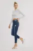 Kaliyah High Rise Ankle Skinny Jeans sold by Kan Can