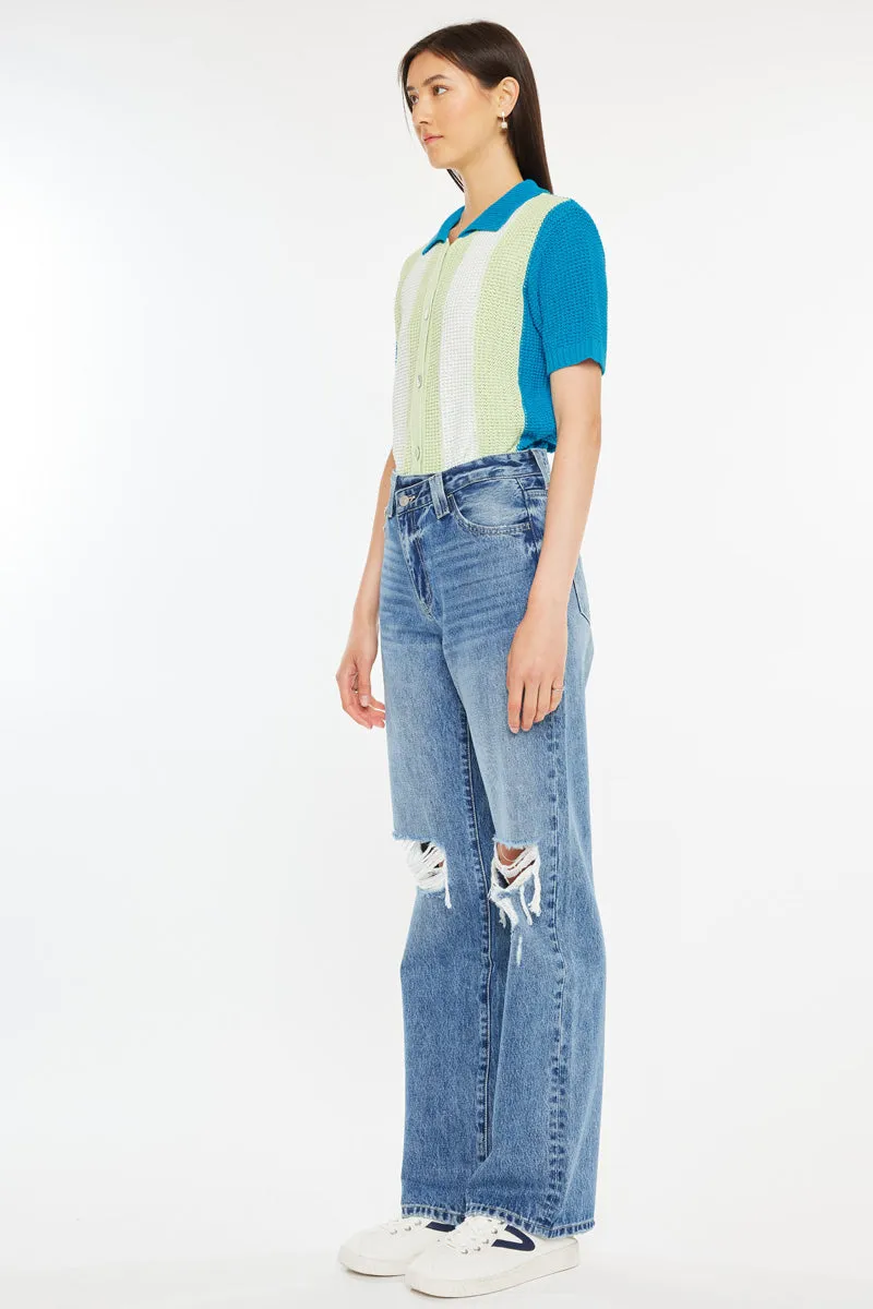 Debra Essentials High Rise 90's Criss Cross Straight sold by Kan Can product image thumbnail 4