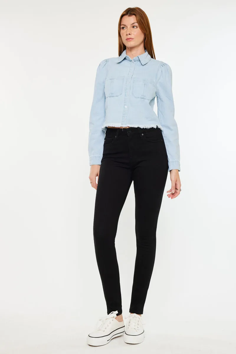 Bethany High Rise Super Skinny Jeans sold by Kan Can