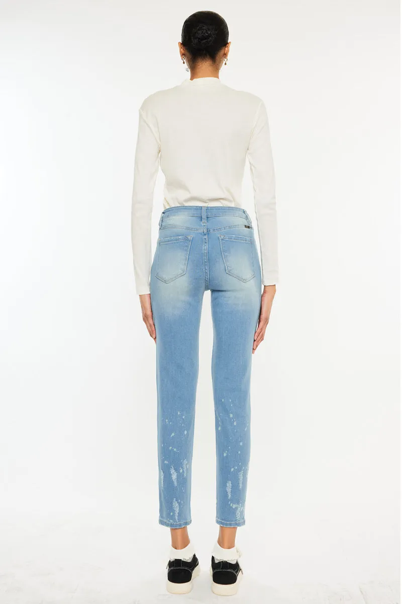 Jolene High Rise Ankle Skinny Jeans sold by Kan Can product image thumbnail 2