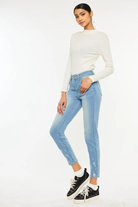 Jolene High Rise Ankle Skinny Jeans sold by Kan Can