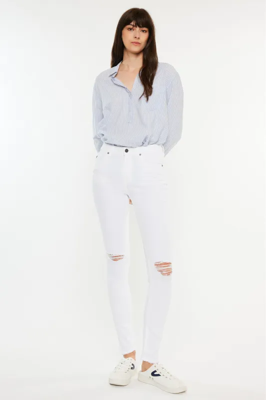 Avery High Rise Super Skinny Jeans sold by Kan Can