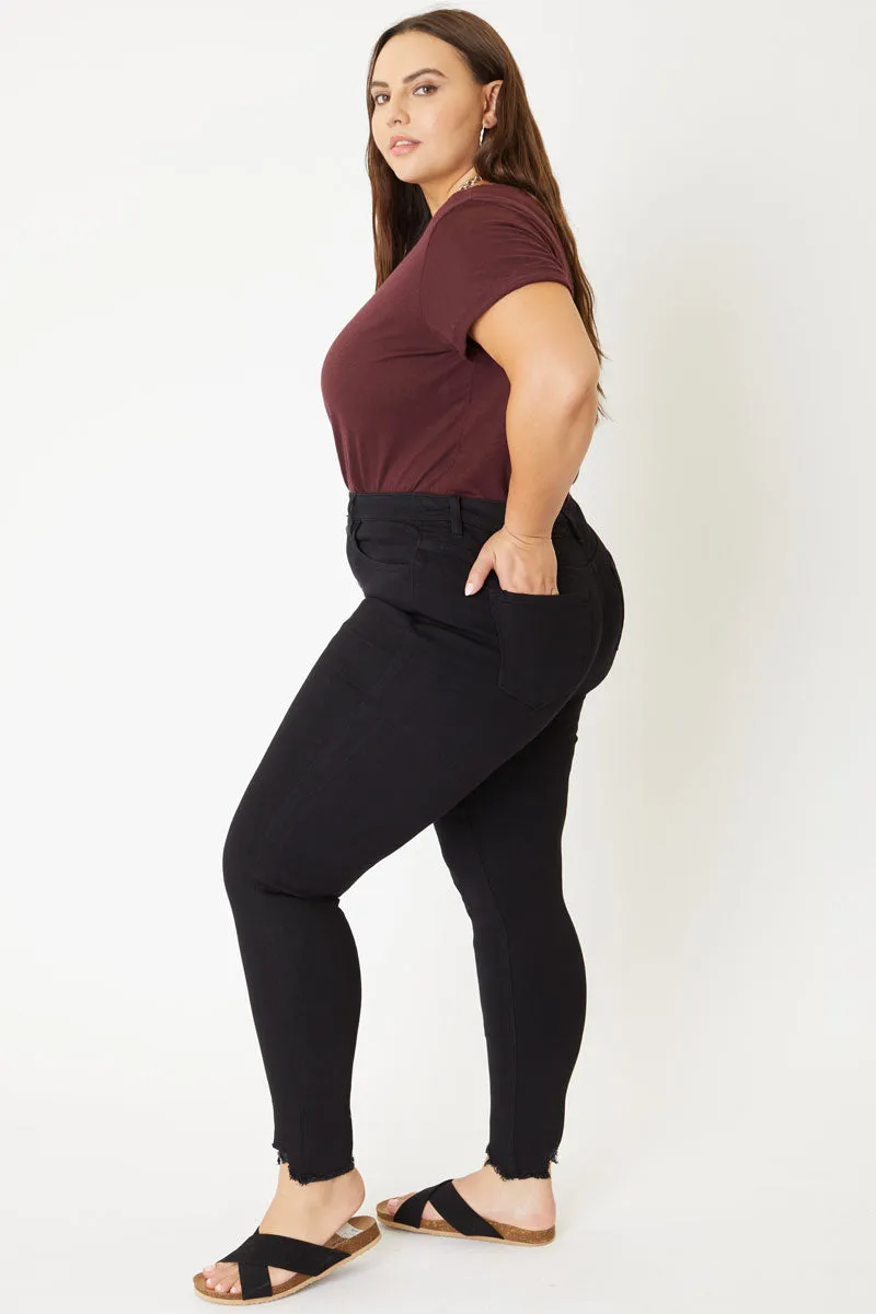 Mary Ultra High Rise Super Skinny Jeans (Plus Size) sold by Kan Can product image thumbnail 2