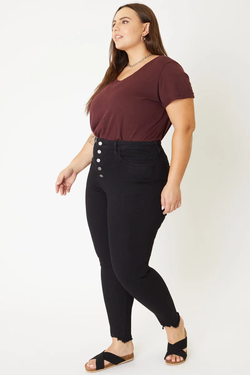 Mary Ultra High Rise Super Skinny Jeans (Plus Size) sold by Kan Can product image thumbnail 4