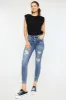 Ellington High Rise Ankle Skinny Jeans sold by Kan Can