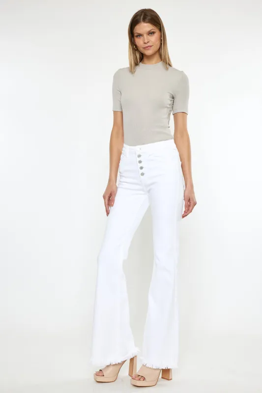 Charlene High Rise Flare sold by Kan Can