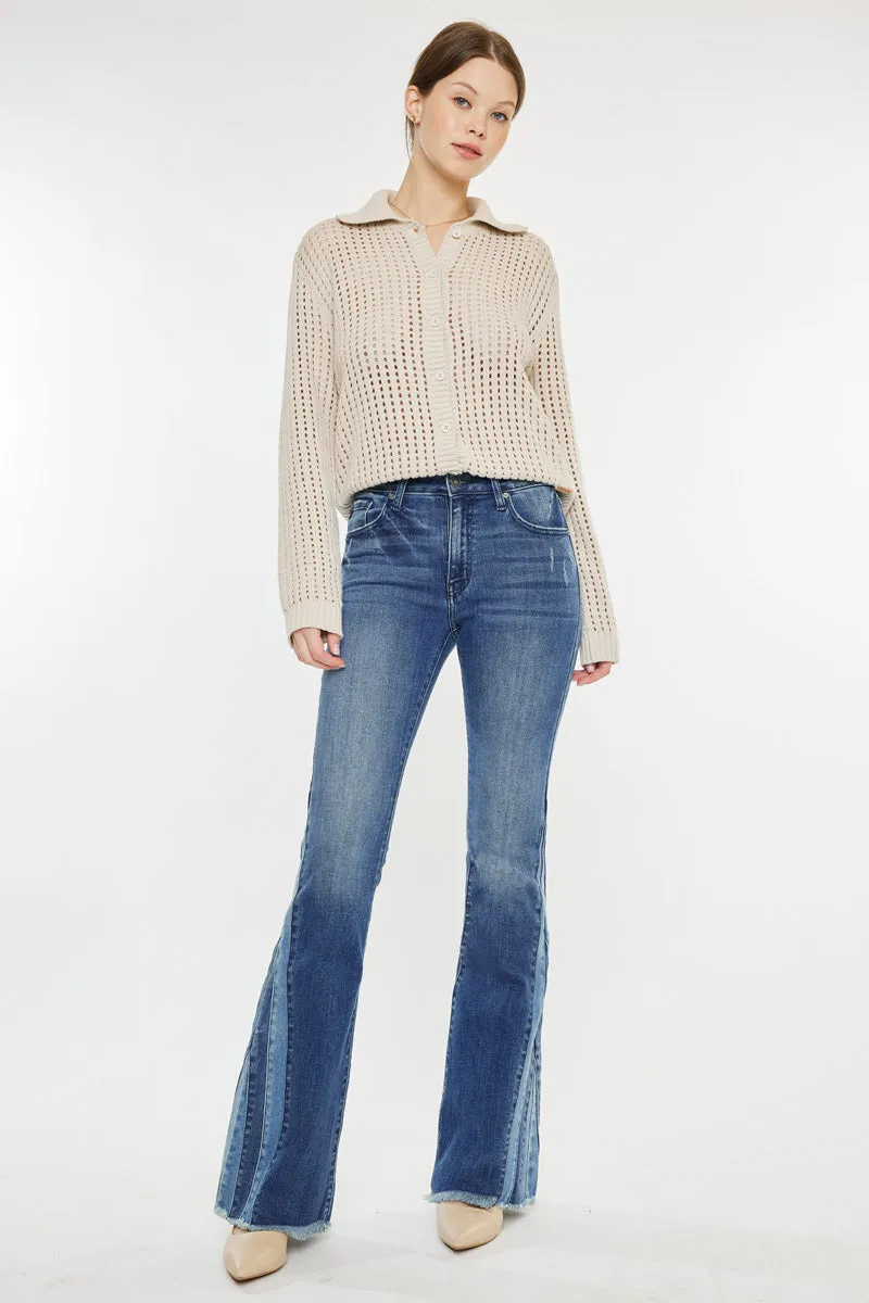 Treasure High Rise Flare Jeans sold by Kan Can